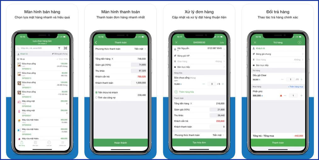 App bán hàng free kiotviet